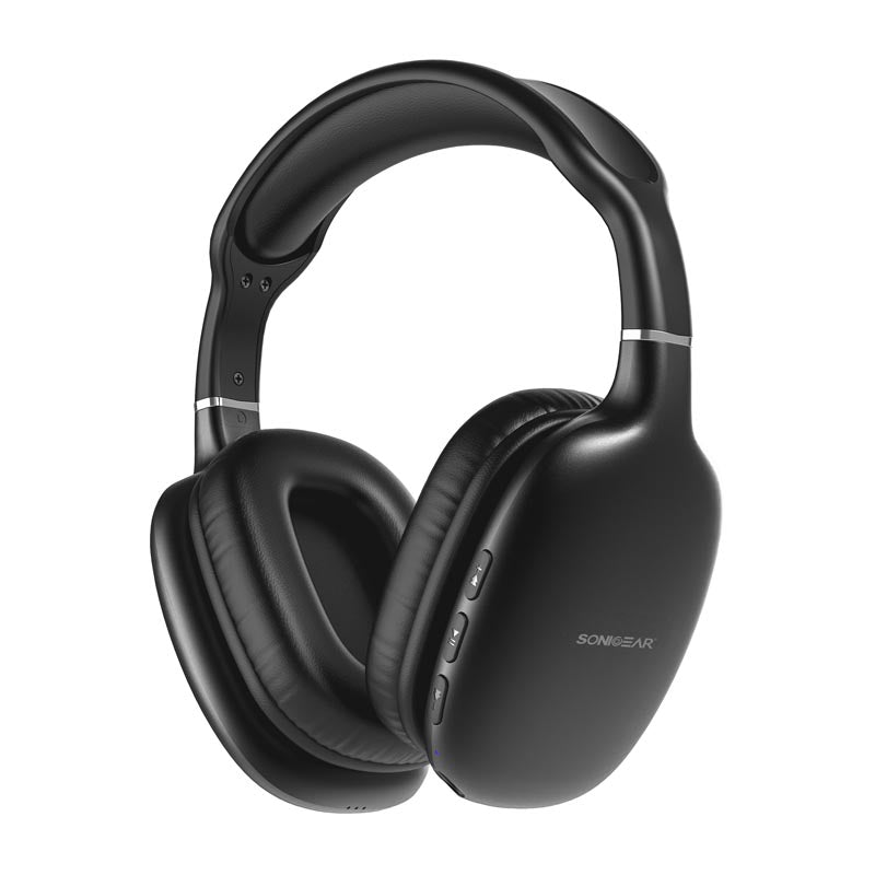 SonicGear Airphone 6 BT Headphone - Obsidian