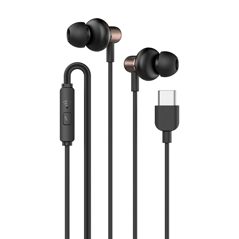 SonicGear HyperBass Buds 1 (Type-C) - Gun Metal