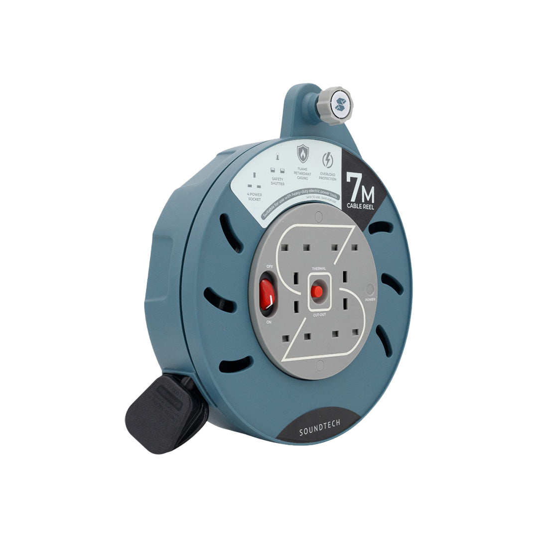 SoundTech CR-7 Rolle Cable Reel 7M