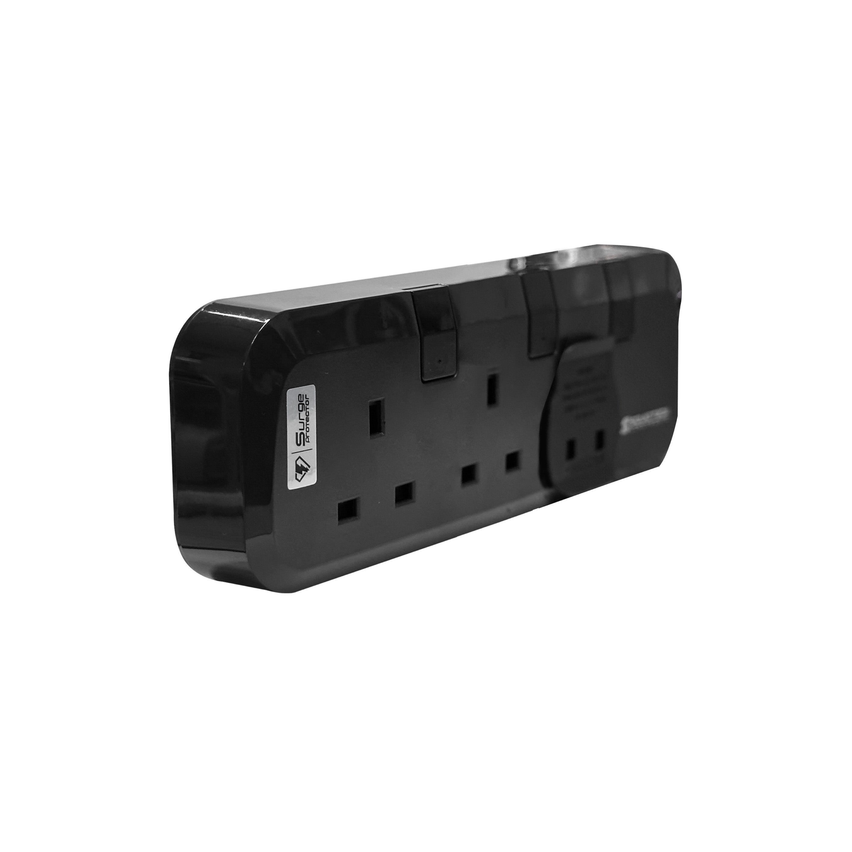 SoundTeoh PS-33 3Way Extension with Power Indicator 3M (Black)