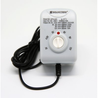 SoundTeoh SPS-UK5 AC/DC Adaptor 1.2A