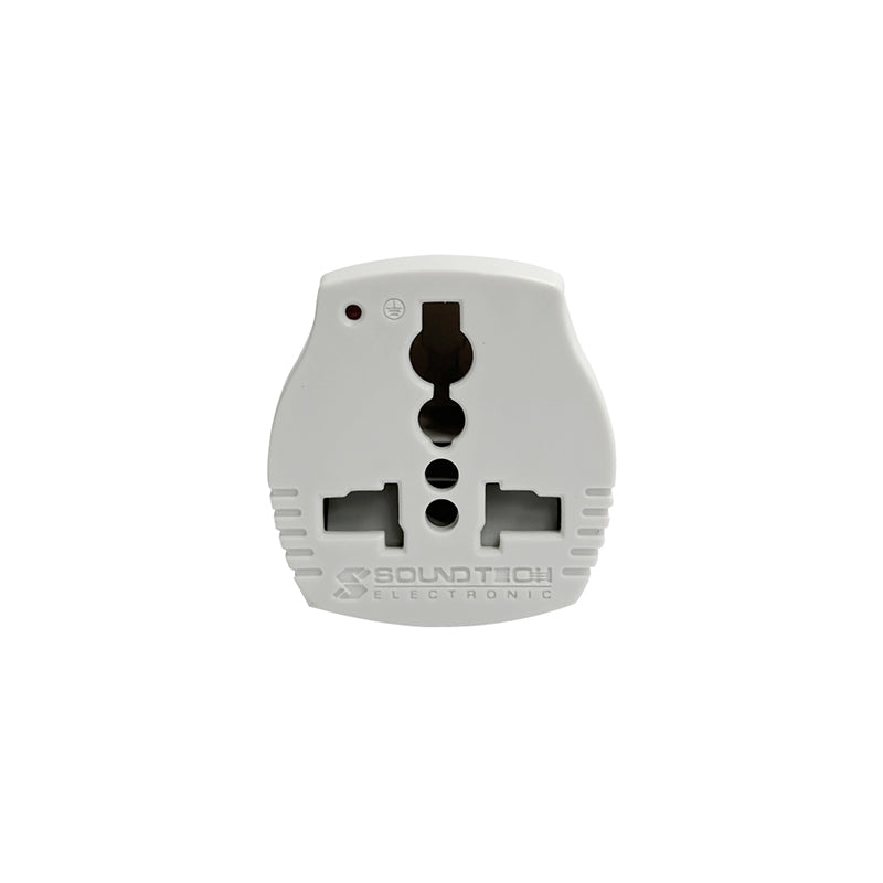 SoundTeoh TA-6 Travel Adaptor with Safety Shutter