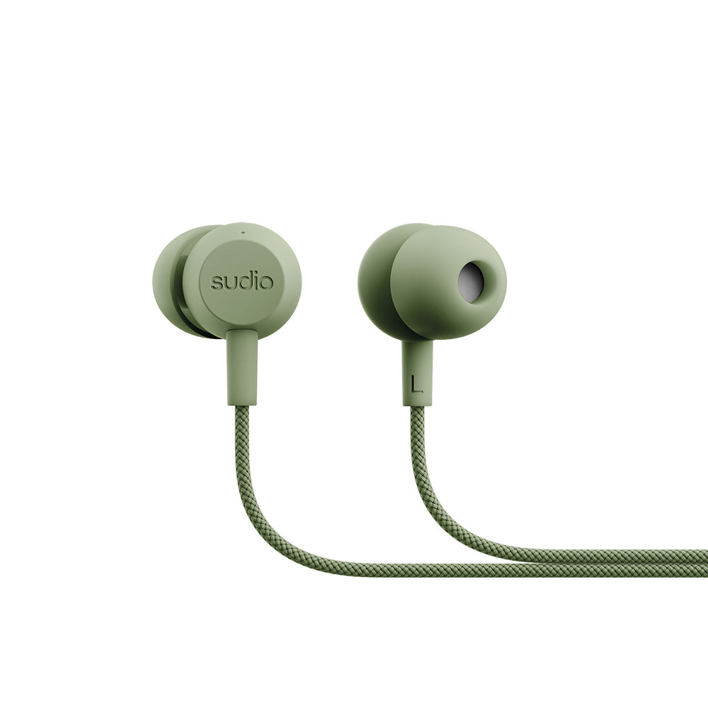 Sudio V3 Wired USB-C Earbuds - Green