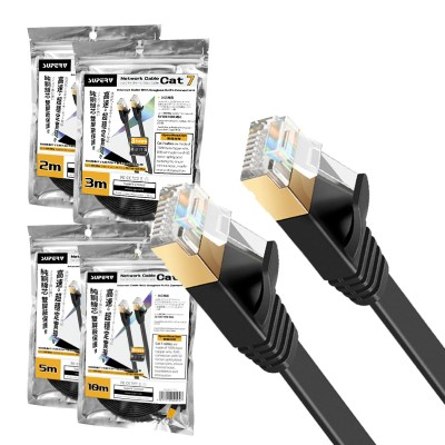 SuperV C710 Lan Cable Cat 7 10M (Black)