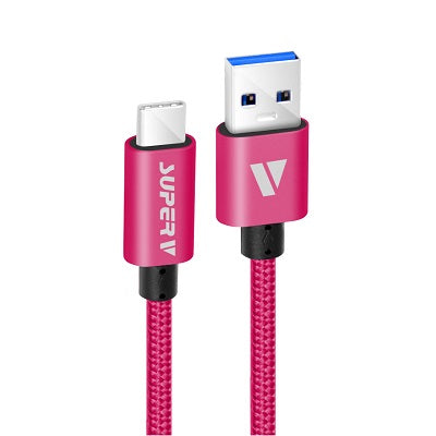 Superv u3c20 [Red] USB 3.1A Type C Cable 20cm