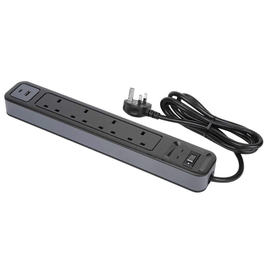 Targus APS2001AP-50 UK Smart Surge 4 Pro with USB-C PD Port
