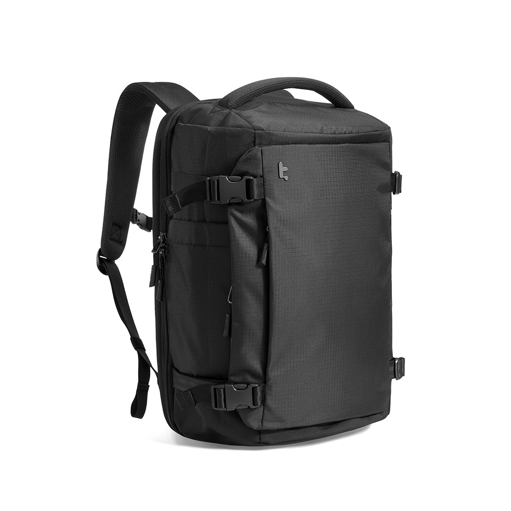 tomtoc Navigator-T66 40L Travel Laptop Backpack - Black