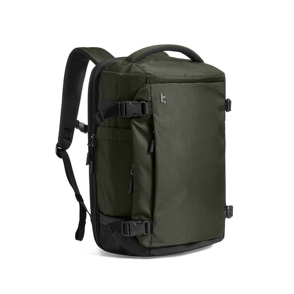 tomtoc Navigator-T66 28L Travel Laptop Backpack - Green