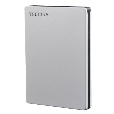 Toshiba Canvio 1TB Slim 3 for PC HDD HDTD310AS3DA (Silver)
