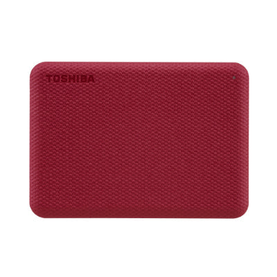 Toshiba Canvio ADVANCE 2TB V10 Portable Hard Drive (Red)