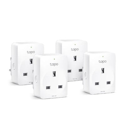 TP-Link Tapo P100 Mini Smart Wi-Fi Socket (4-Pack)