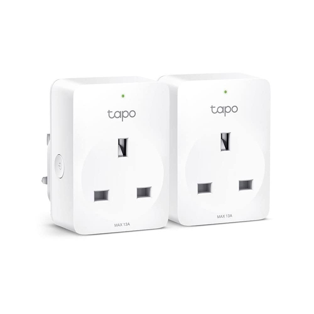 TP-Link Tapo P110 Mini Smart Wi-Fi Socket, Energy Monitoring (2-Pack)