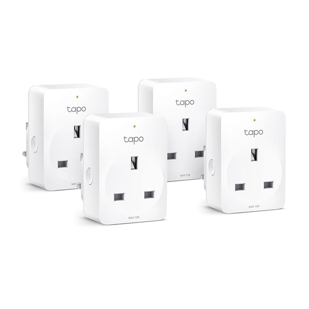 TP-Link Tapo P110 Mini Smart Wi-Fi Socket, Energy Monitoring (4-Pack)