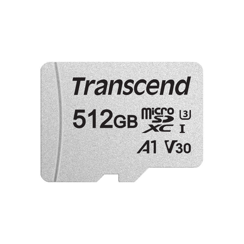 Transcend USD300S 512GB UHS-I microSD with Adapter