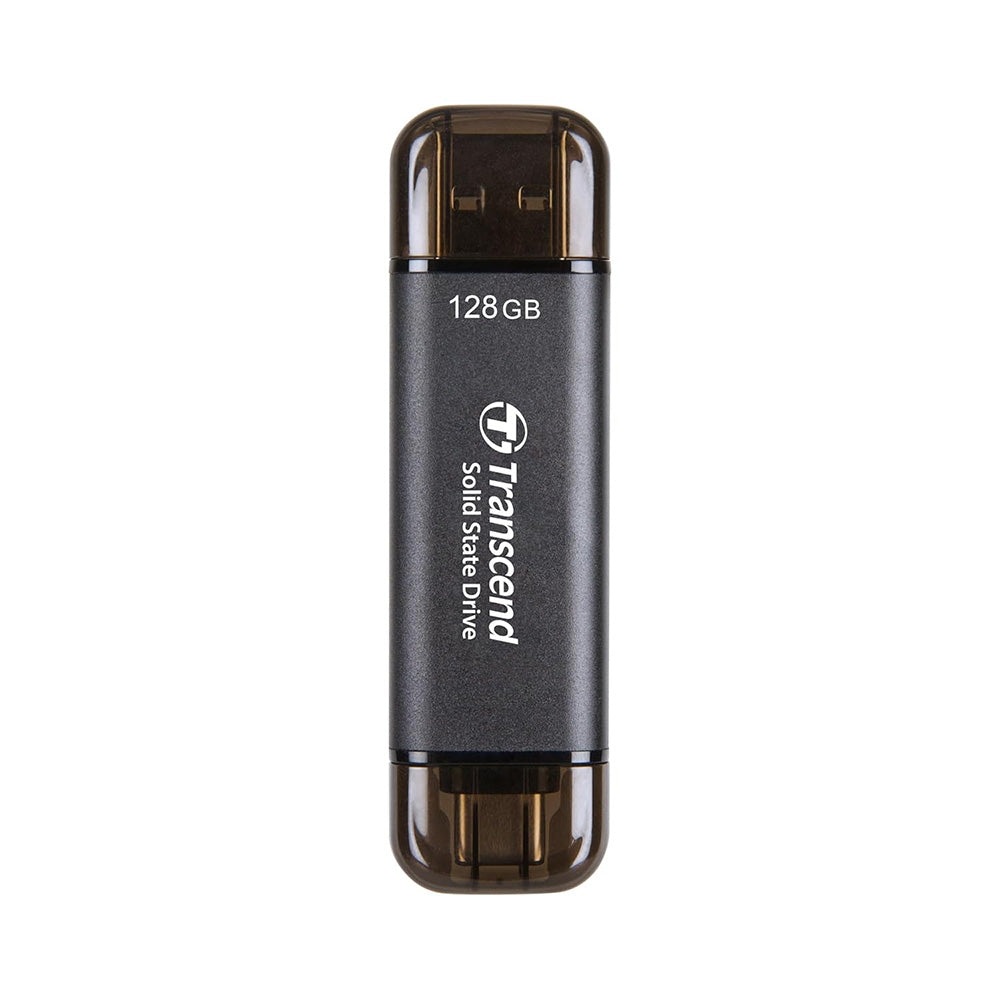 Transcend ESD310C Portable SSD 128GB (Black)
