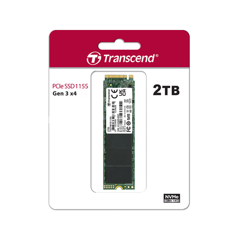 Transcend MTE115S 2TB M.2 2280 PCIE SSD