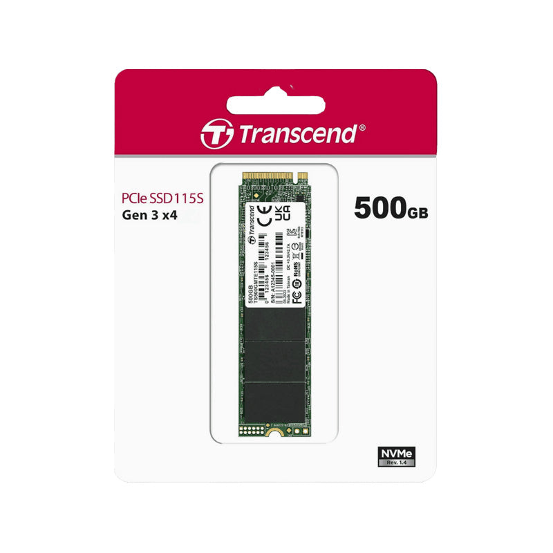 Transcend MTE115S 500GB M.2 2280 PCIE SSD