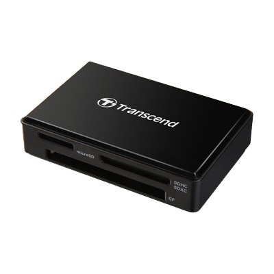 Transcend USB3.1 Multi Card Reader TS-RDF8K2 - Black