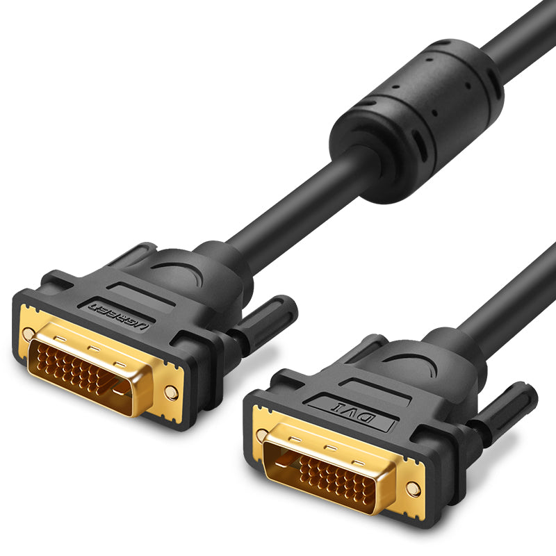 Ugreen DV101 DVI (24+1) Male To Male Cable 3M