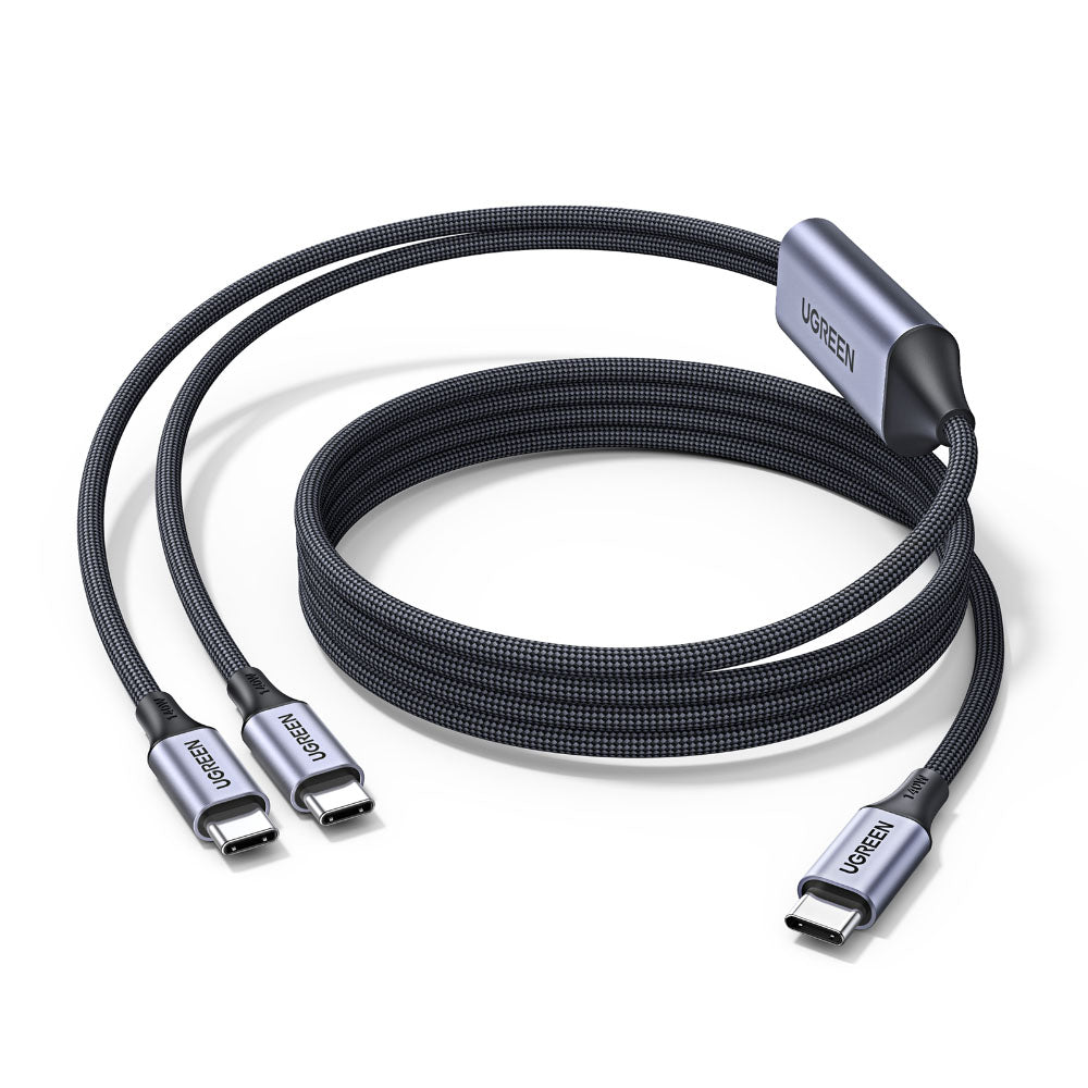Ugreen L533 75733 USB-C to USB-C 140W Cable 1-to-2 Cable (2M)