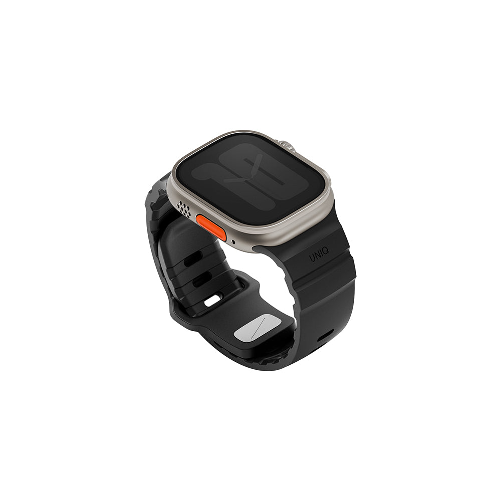 Uniq Alton Silicon Apple Watch Strap 49/46/45/44MM - Midnight Black