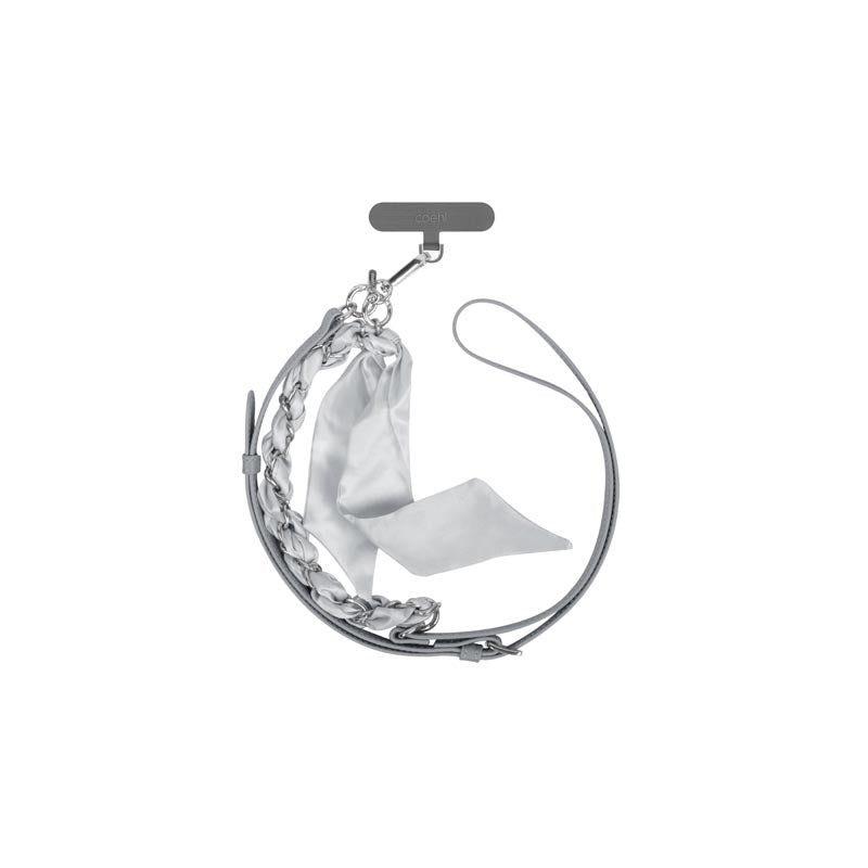 Uniq Coehl Caryne 2-IN-1 Universal Lanyard And Hand Strap - Cloud Grey