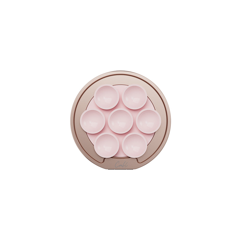 Uniq Coehl Luna Magnetic Suction Kickstand with Mirror - Cloud Pink