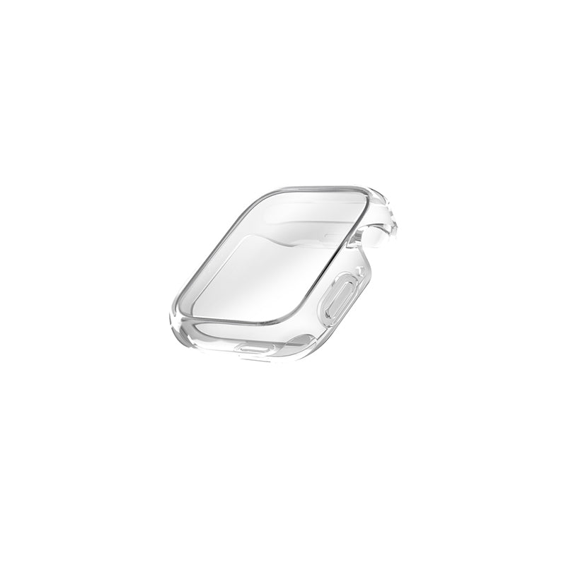 Uniq Garde Hybrid Apple Watch 45mm Case With Screen Protector (Clear)