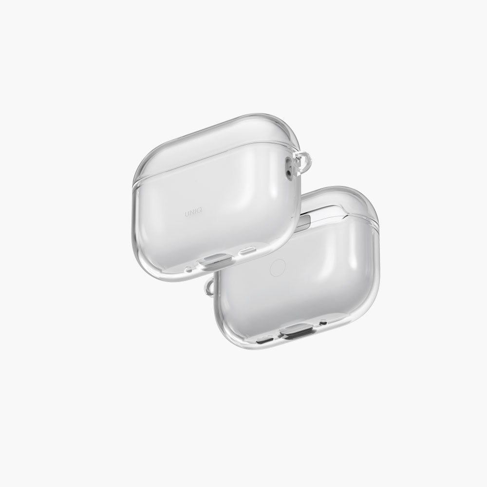 Uniq Glase Airpods Pro 3rd Gen Hang Case - Glossy Clear
