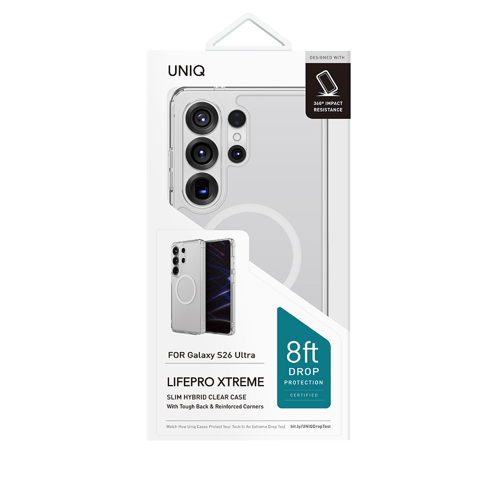 Uniq Hybrid Galaxy S26 Ultra Magclick Charging Lifepro Xtreme - Crystal Clear