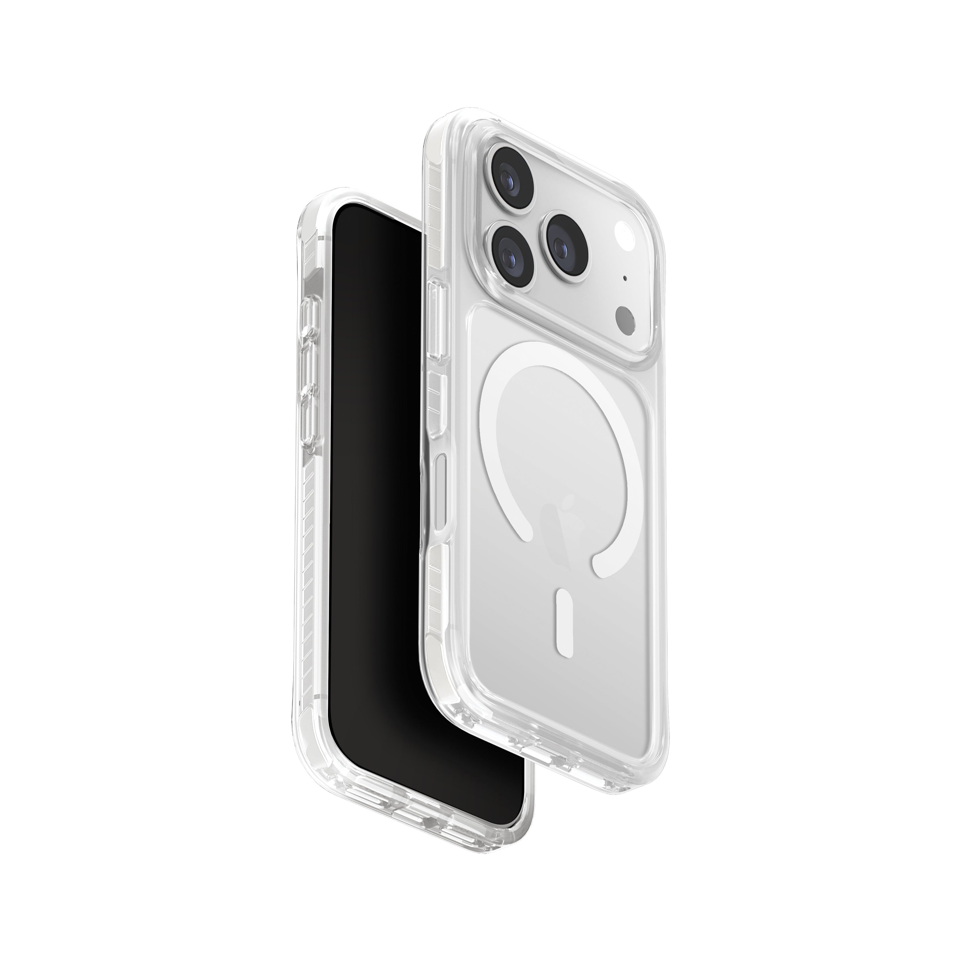 Uniq Hybrid iPhone 17 Pro (2025) 6.3 Magclick Charging Combat - Blanc White