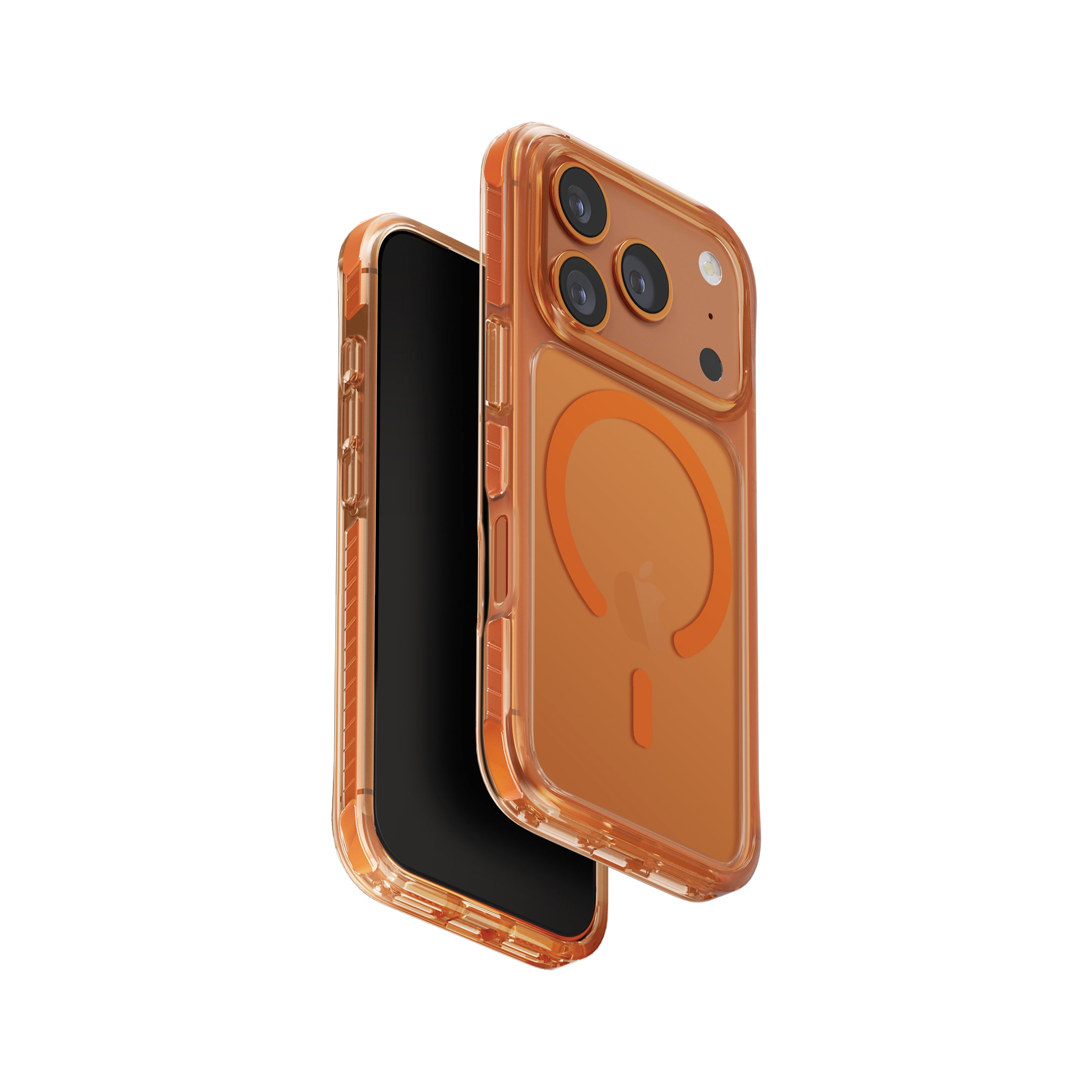 Uniq Hybrid iPhone 17 Pro (2025) 6.3 Magclick Charging Combat - Volt Orange