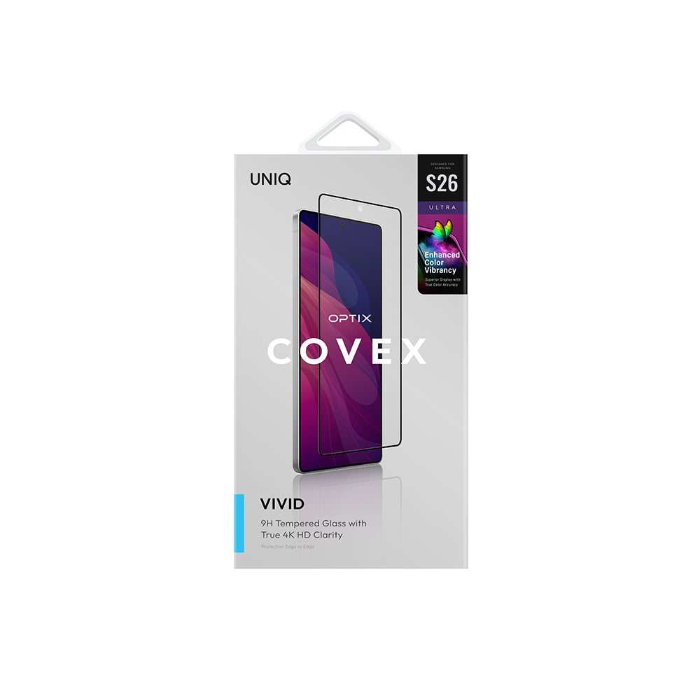 Uniq Optix Covex Vivid Galaxy S26 Ultra Glass Screen Protector