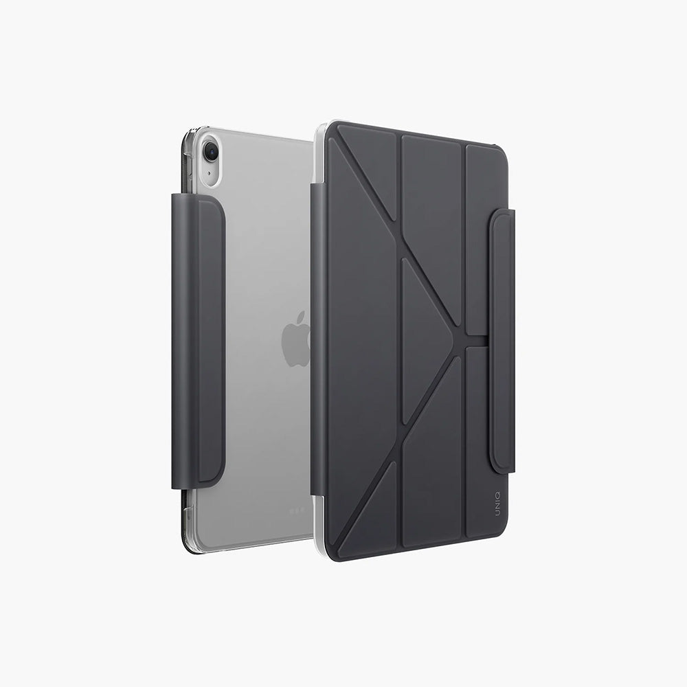 Uniq Camden Lite with Detachable Pencil Sleeve iPad (A16/10th Gen) - Charcoal Grey