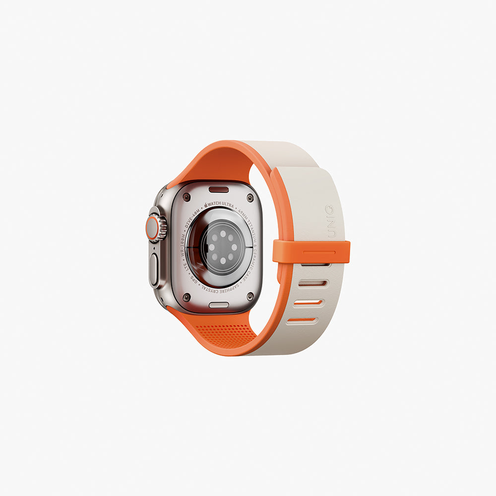 Uniq Revix IV 49/46/45/44 Clay/Volt Orange Reversible Magnetic Apple Watch Strap
