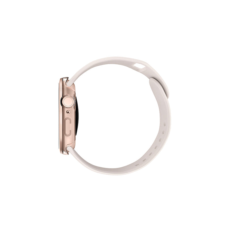 Uniq Voute Watch Case With Tempered Glass Screen 46MM - Rose Gold