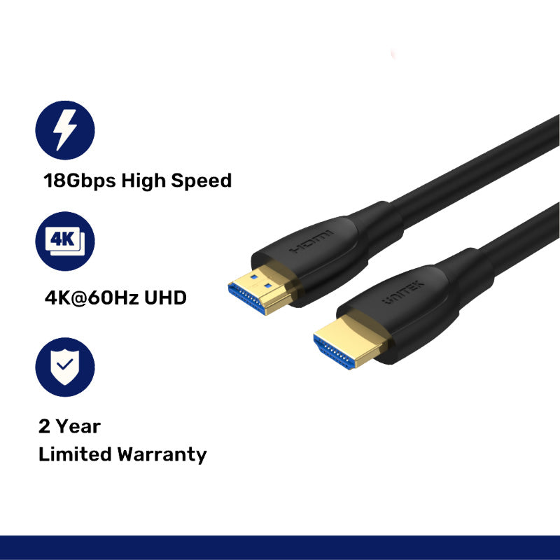 Unitek C11046BK HDMI Cable 2.0 4K 20M