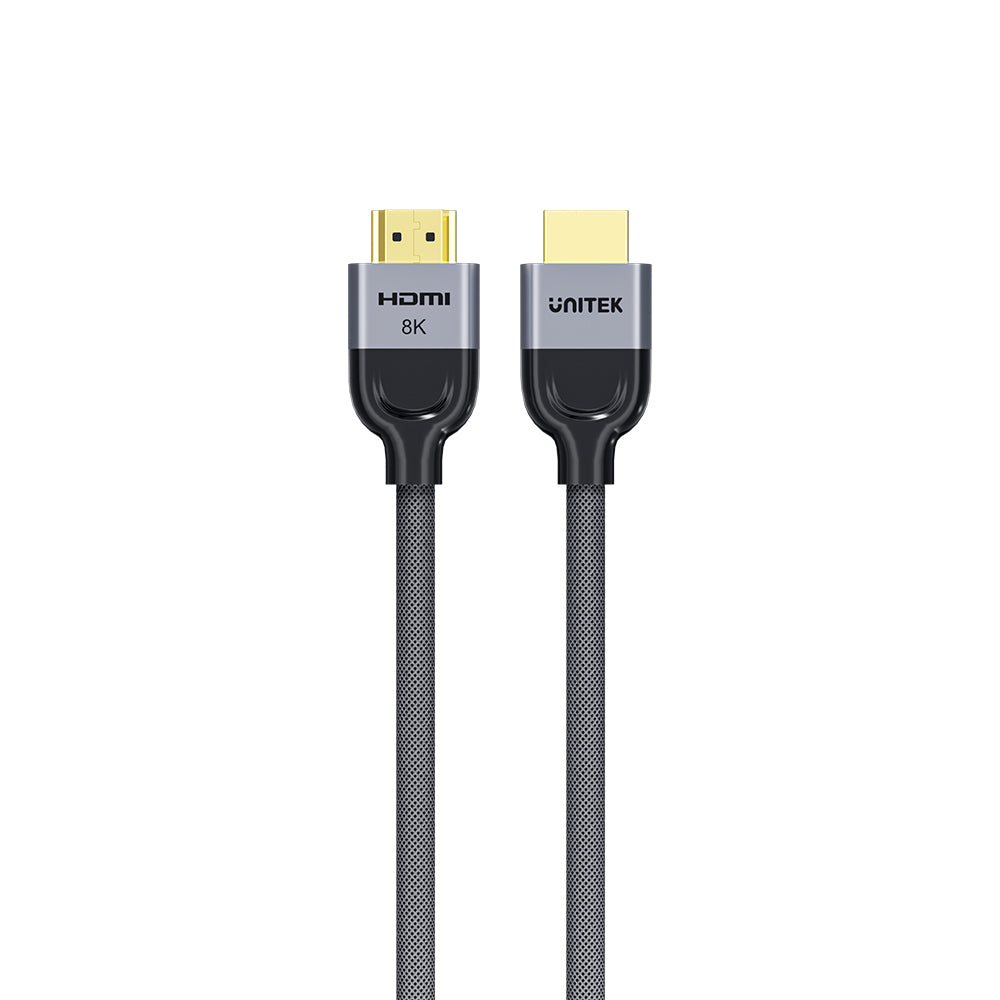 Unitek C11093RGY01-2M 2M HDMI2.1 Cable with Braid Jacket