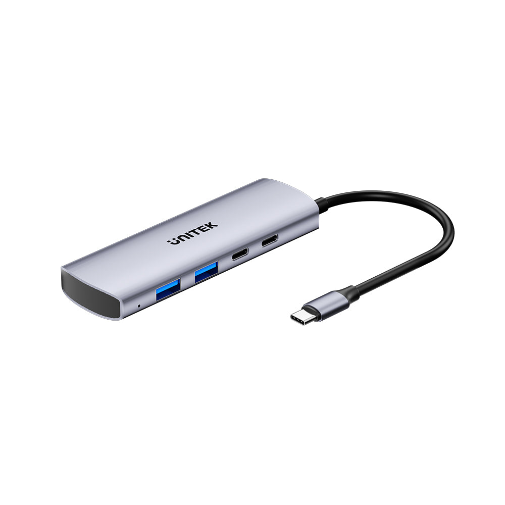 Unitek H1112DGY01 uHUB Q4 4-in-1 10Gbps USB-C Hub