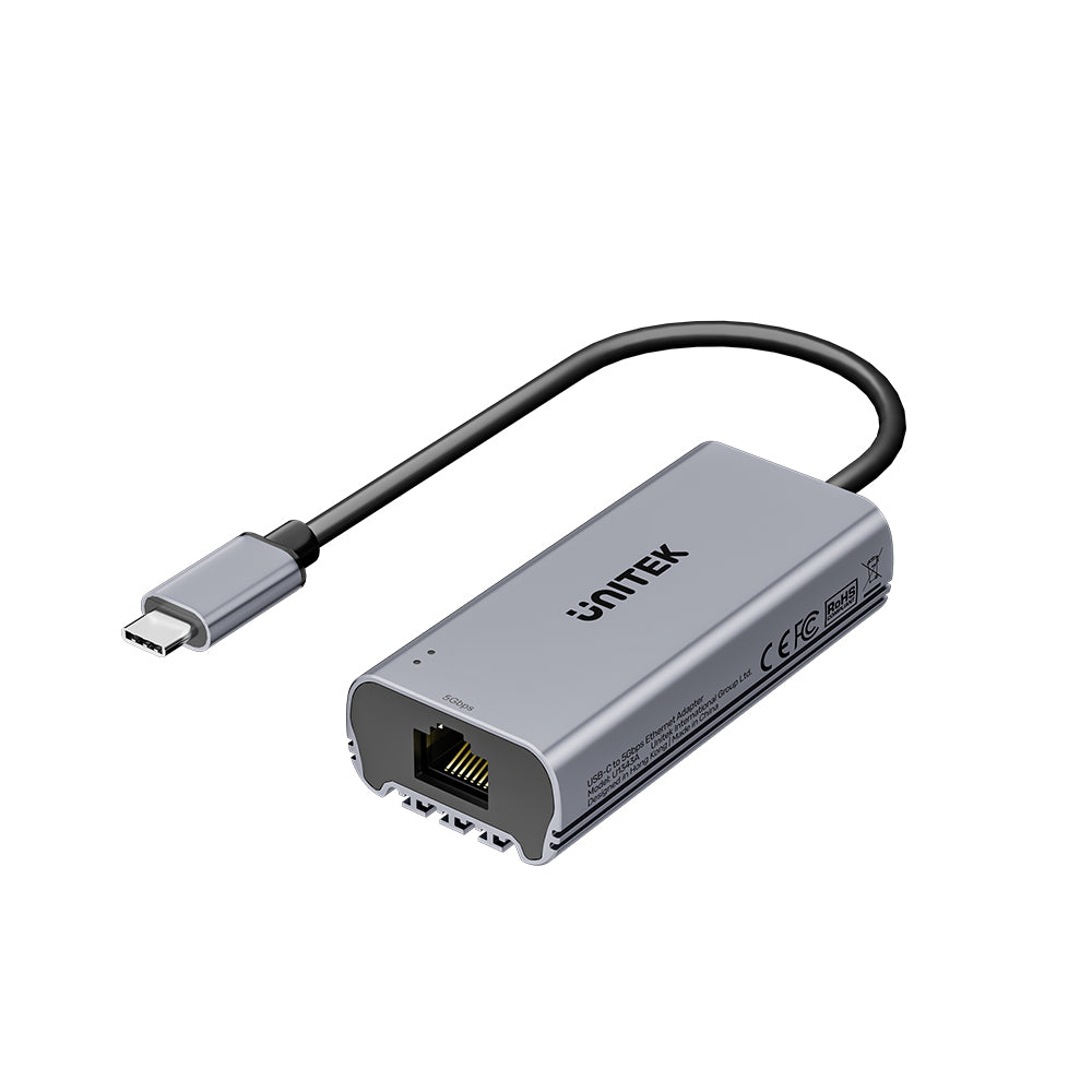 Unitek U1343AGY01 USB-C to 5Gbps Ethernet Adapter