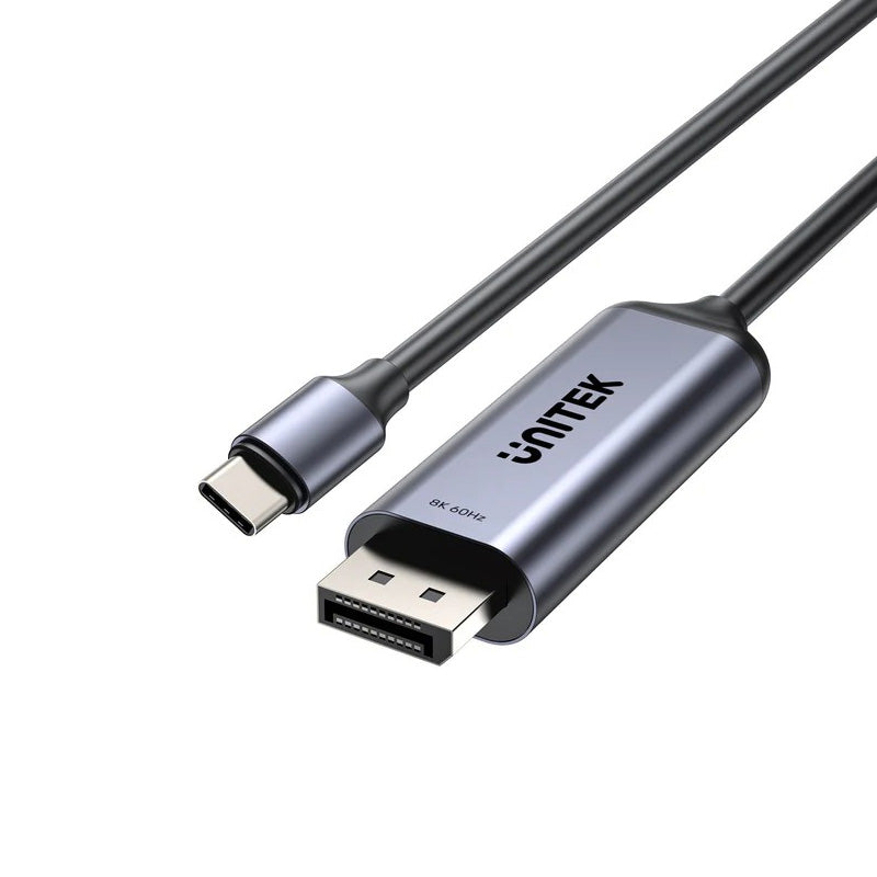 Unitek V1423D 8K USB-C to DisplayPort Bidirectional Cable (1.8M)