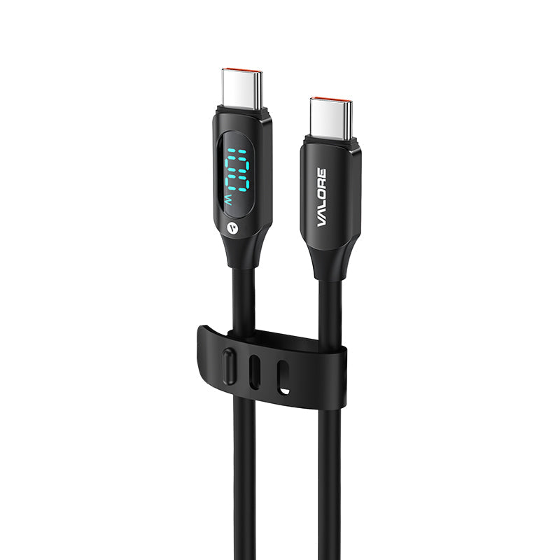 Valore PD100W USB-C to USB-C Cable (CA-036) Black