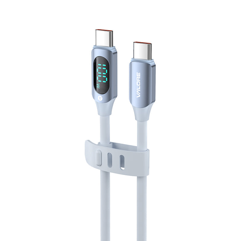 Valore PD100W USB-C to USB-C Cable (CA-036) Blue