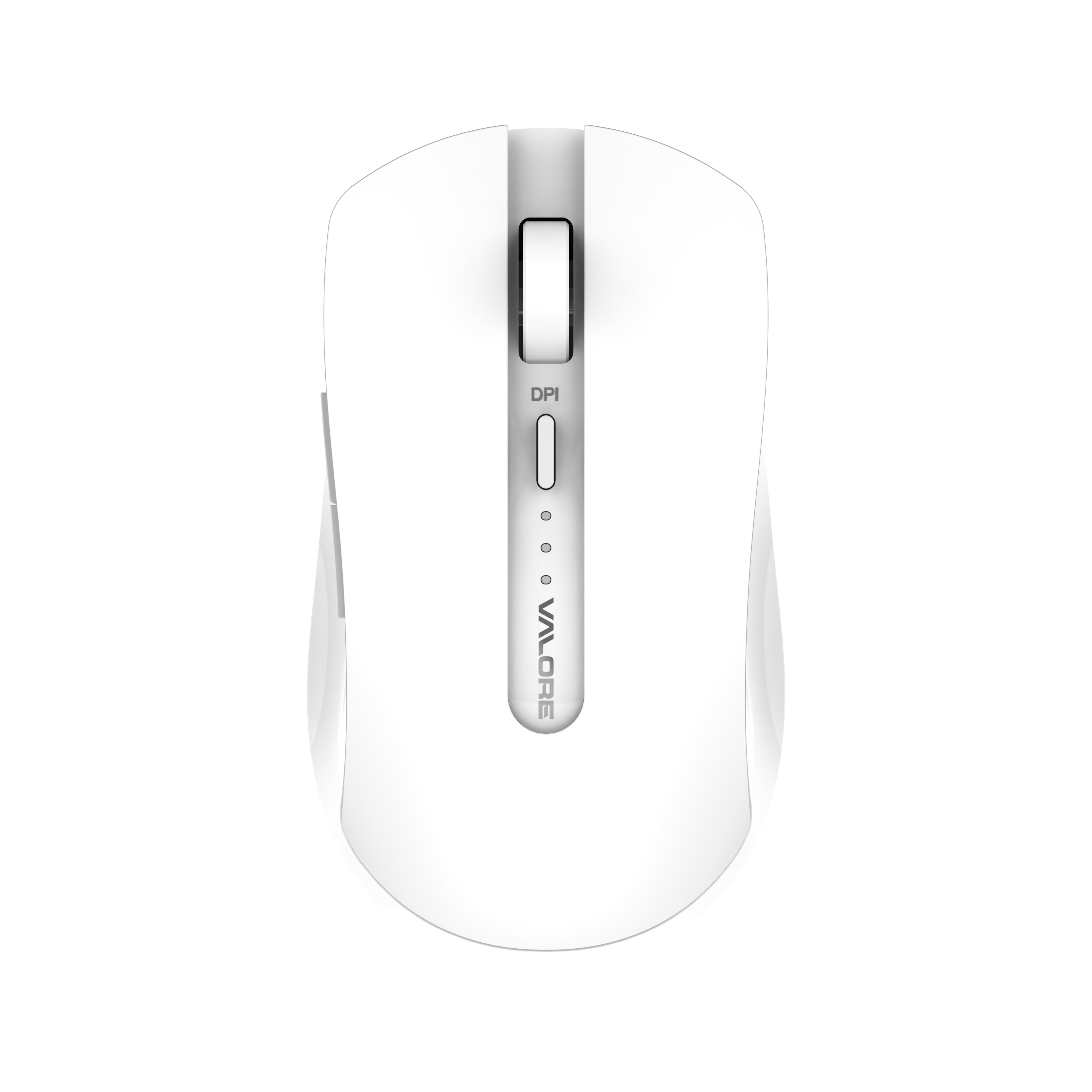 Valore Dual Mode Silent Wireless Mouse White (KM-012)