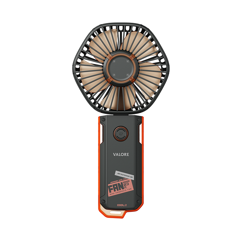 Valore Foldable Mini Fan (LA38) - Grey