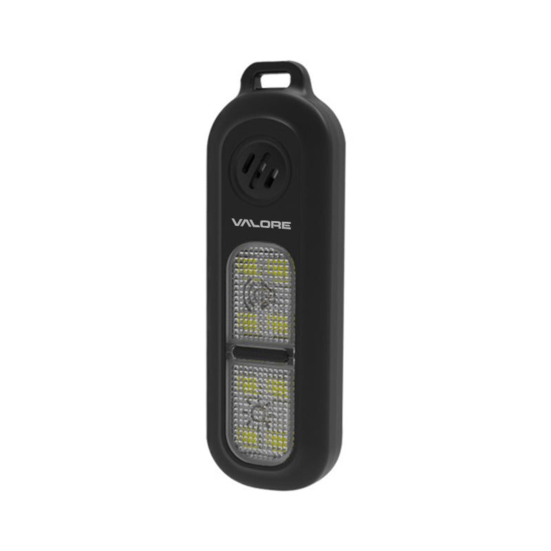 Valore Rechargeable Security Alarm with Light (LT-014) - Black