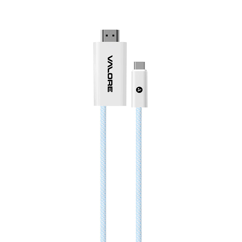 Valore USB-C to HDMI PD100W Cable (CA-016) - Blue
