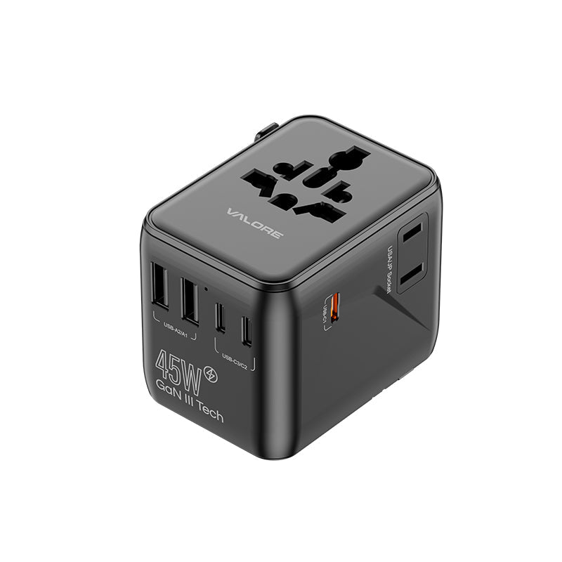 Valore PD45W Universal Travel Adaptor (UTA-007)