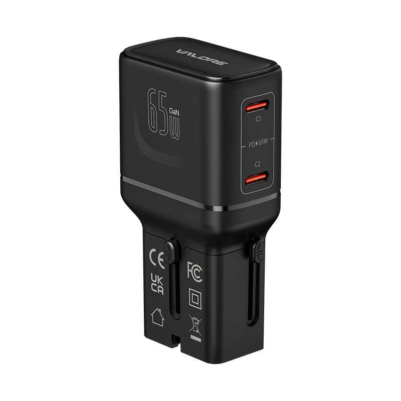 Valore PD65W GaN Universal Travel Adaptor (UTA-017)