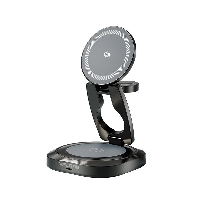 Valore Qi2.2 25W 3-in-1 Foldable Wireless Charger (WL-004)